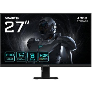 Écran PC Gigabyte GS27F2 27" Full HD 240 Hz SS-IPS FreeSync HDR 1MS