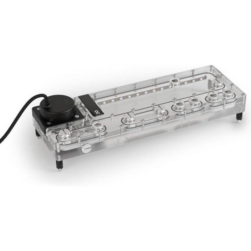 Refrigeration Liquide Alphacool Core Distro Plate 360 mm D5 Apex ARGB Transparent