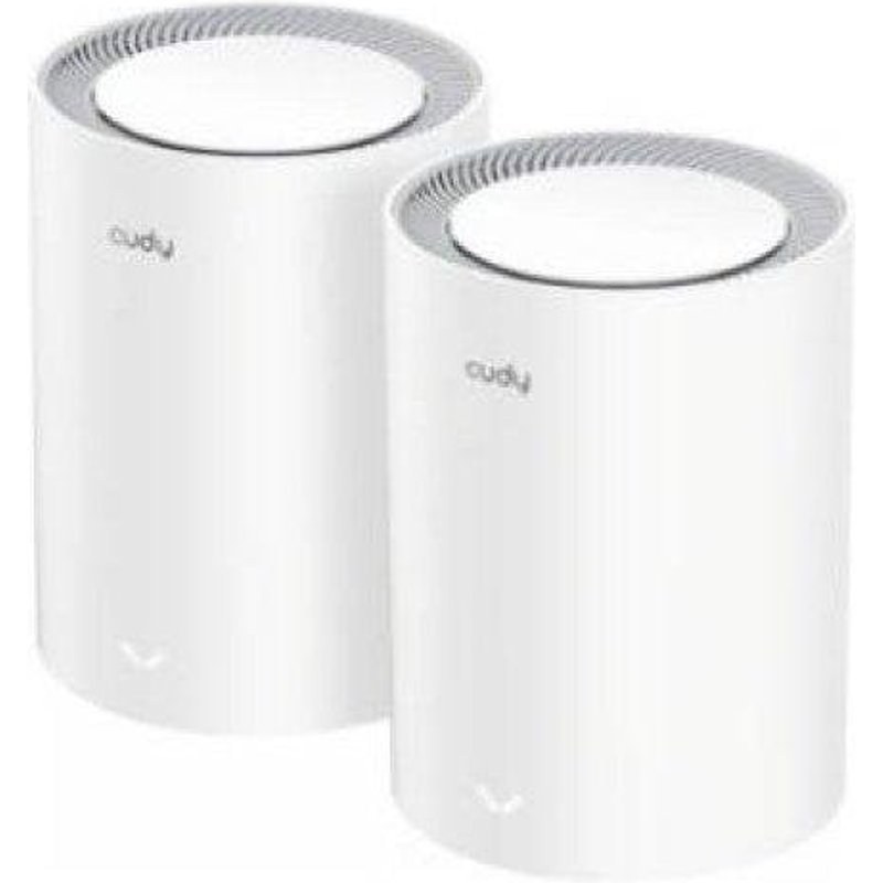 Wi-Fi Mesh Cudy 2 Nœuds 2402 Mbps 399 m² Wi-Fi 6 Sécurité Avancée