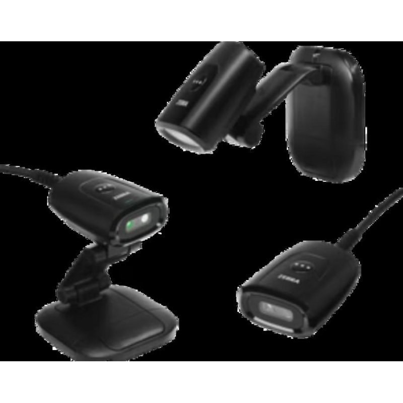 Scanner Zebra DS5502 Blanc filaire RS-232 USB portée 1,5 m