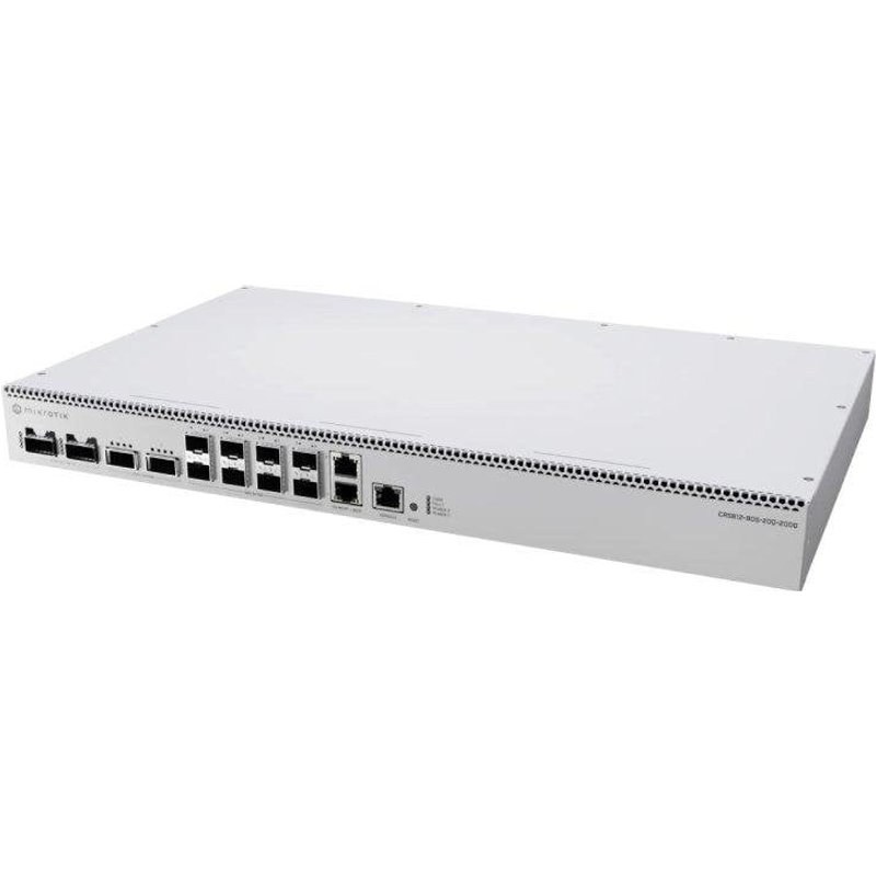 Switch Mikrotik CRS812-8DS-2DQ 14 ports 400G SFP56 QSFP56-DD rack ARM 2 GHz