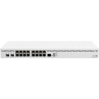 Routeur Mikrotik CCR2004-16G-2S+ Blanc 16 ports Gigabit 2 SFP+ 4 Go DDR4