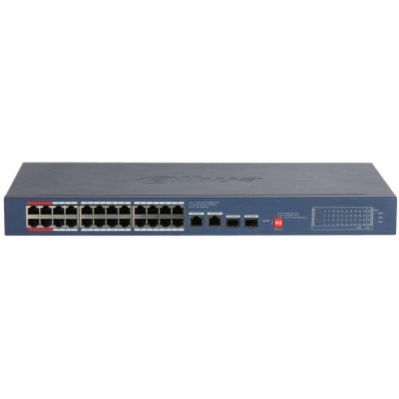Switch Dahua CS4228-24GT-375 28 ports Gigabit PoE rack métal gestion avancée