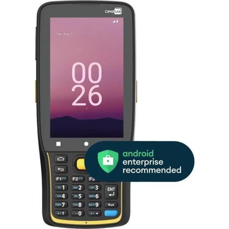 Scanner mobile Cipherlab RK26 Imager Android 4 Go 64 Go IP65 BT Wi-Fi NFC