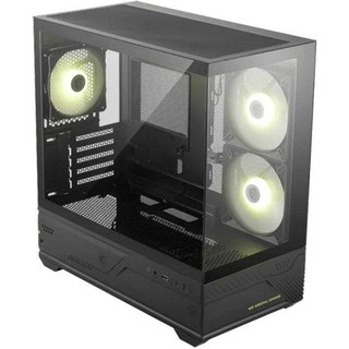 Boîtier MSI MAG PANO M110R Mini Tower ARGB 270° micro ATX Noir