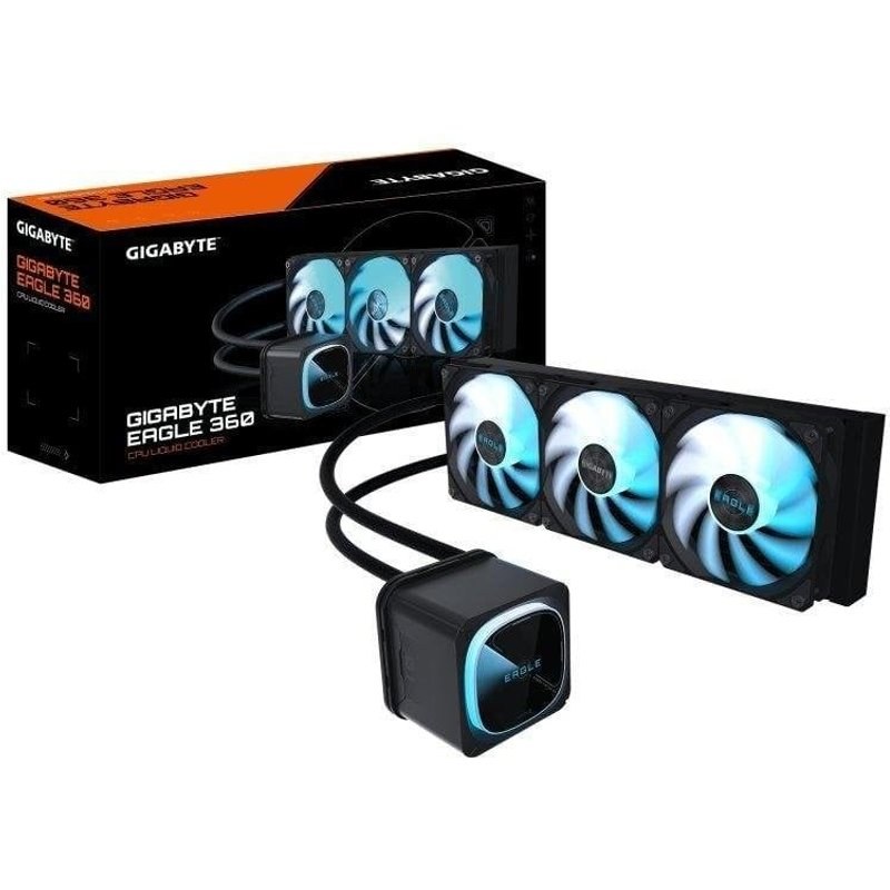 Refrigeración Líquida Gigabyte Eagle 360 394 mm 3 Ventilateurs ARGB LCD