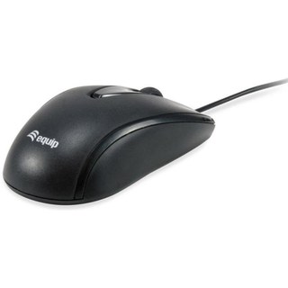 Souris Equip 245116 USB Type-C 1200 DPI Noir Ambidextre Plug and Play