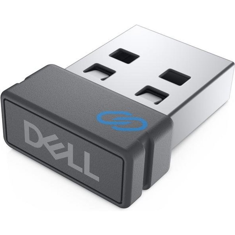 Récepteur USB Dell WR221 Gris Titane pour souris et clavier sans fil