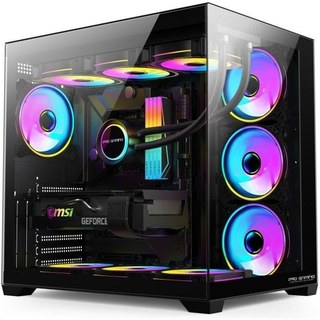 Tour ATX ProGaming Elite Noir Cube 7 ventilateurs ARGB Contrôleur