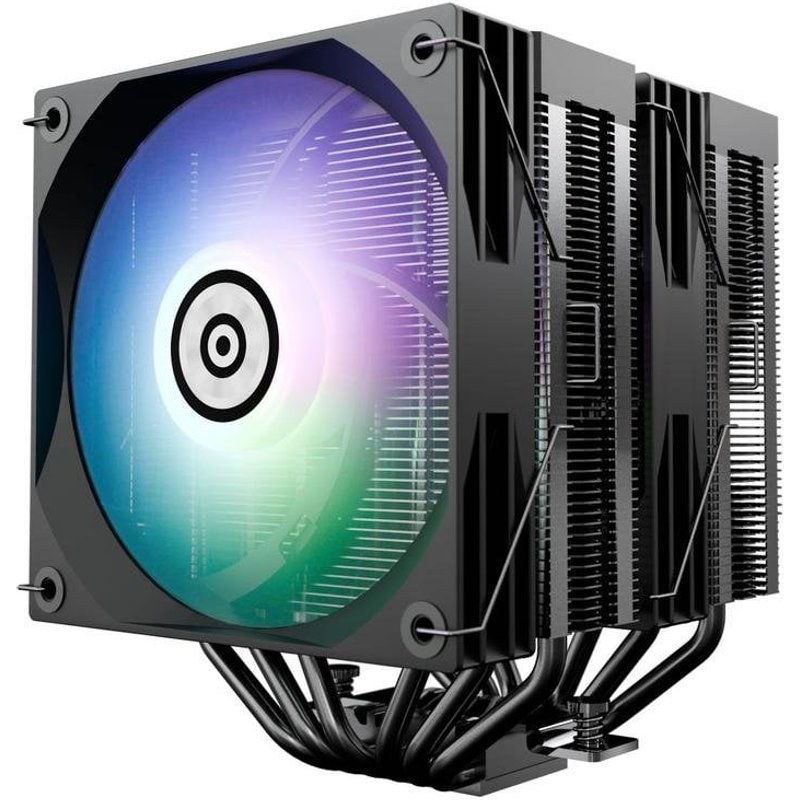 Refrigeration Air Enermax Socket universel 120 mm ETS-TD60D-ARGB Double Ventilateur Affichage