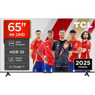 TV TCL LED 65V6C 65" 4K UltraHD 60 Hz Smart TV Google TV Dolby Vision HDR10+ Métal