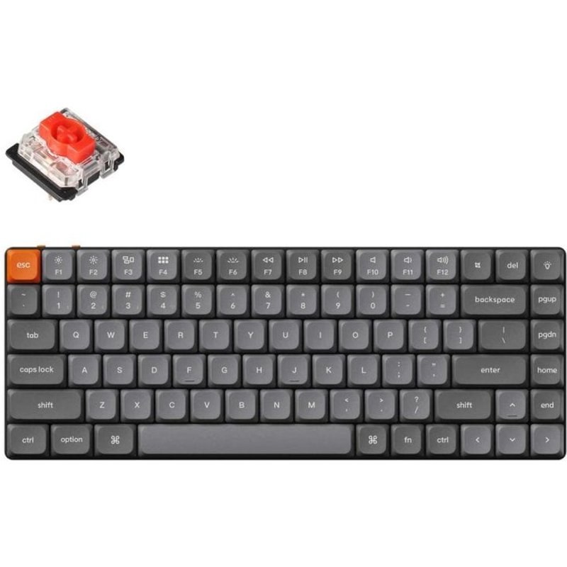 Clavier Keychron K3 Max 75% mécanique sans fil RGB switches Gateron Red