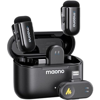 Microphone Maono WM622 PB2 sans fil compact avec contrôle de volume