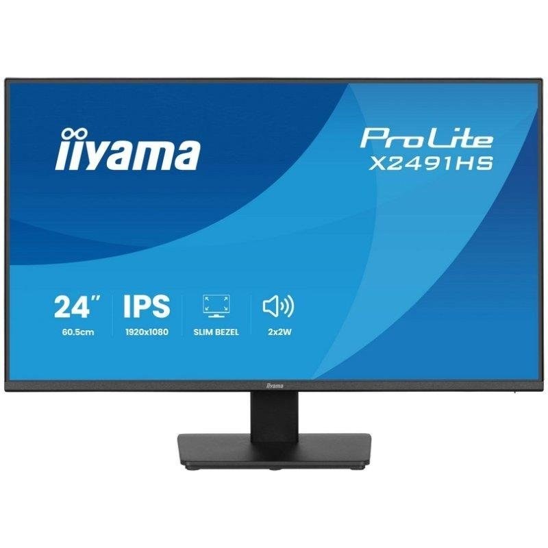Écran PC iiyama ProLite X2491HS-B1 24" Full HD 120 Hz IPS 1MS Bords Fins