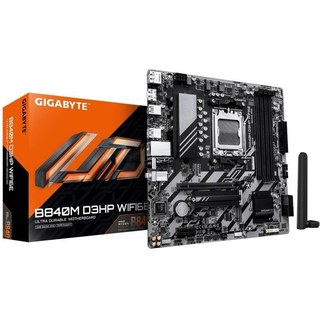 Carte mère Gigabyte B840M D3HP WIFI6E B840 AM5 DDR5 Micro ATX Wi-Fi 6E RGB