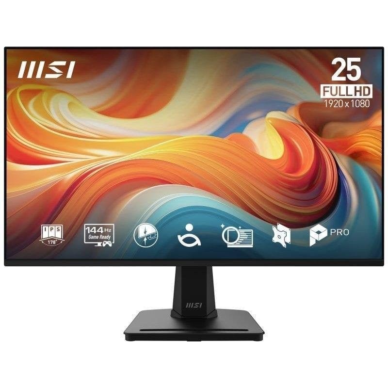 Écran PC MSI Pro MP251 E14L 24,5" Full HD 144 Hz IPS Flicker-Free 1MS