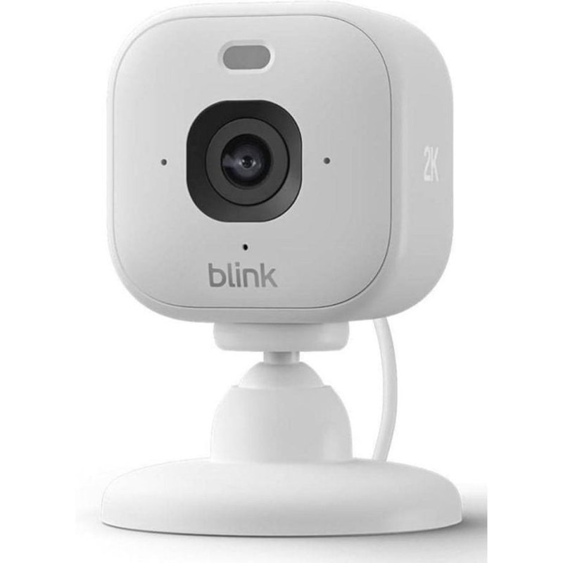 Caméra de surveillance Ring Blink Mini 2K Vision Nocturne Intérieure Contrôle Vocal Audio
