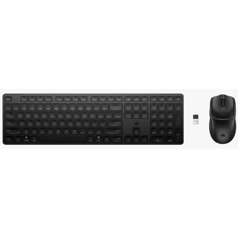 Clavier HP 495C sans fil complet avec souris multidispositif et touches programmables