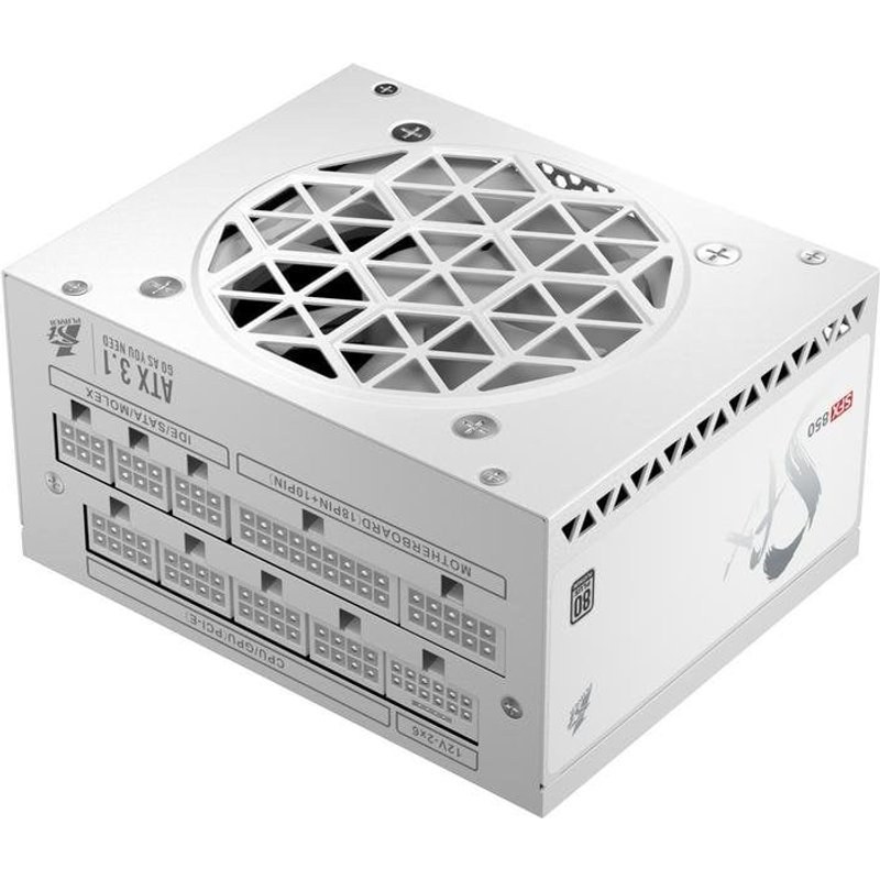 Fuente de Alimentación 1STPLAYER SFX-GLD-850-WH-EU 850W 80 PLUS Gold modulaire blanche