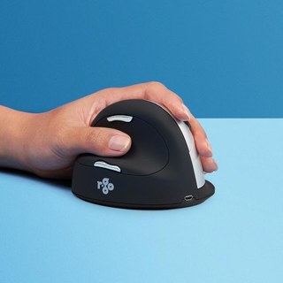r-go-tools Souris R-Go Tools HE Break Bluetooth 2400DPI Noire Verticale Gaucher Pause