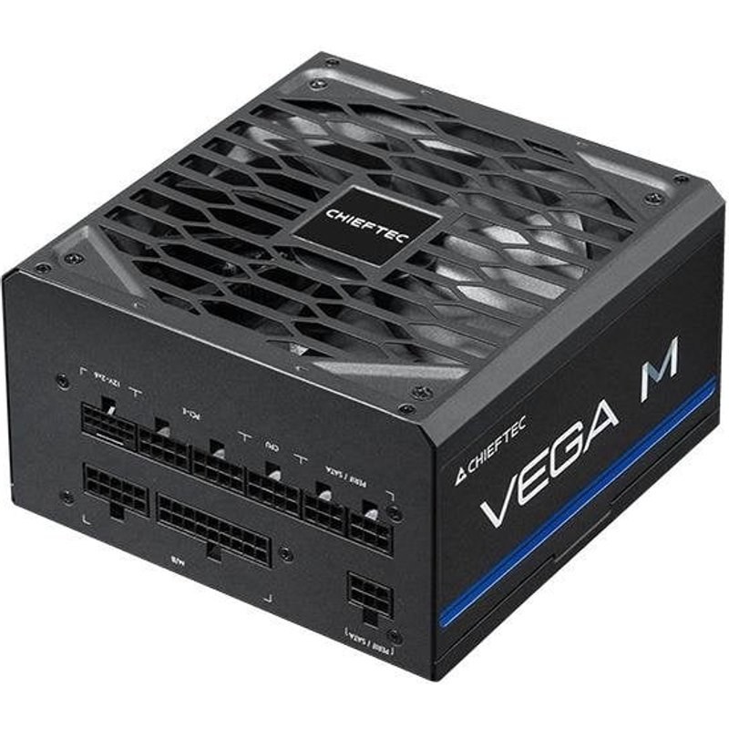 Fuente de Alimentación Chieftec Vega PPG-1000-C 1000W 80 PLUS Gold modulaire blanche