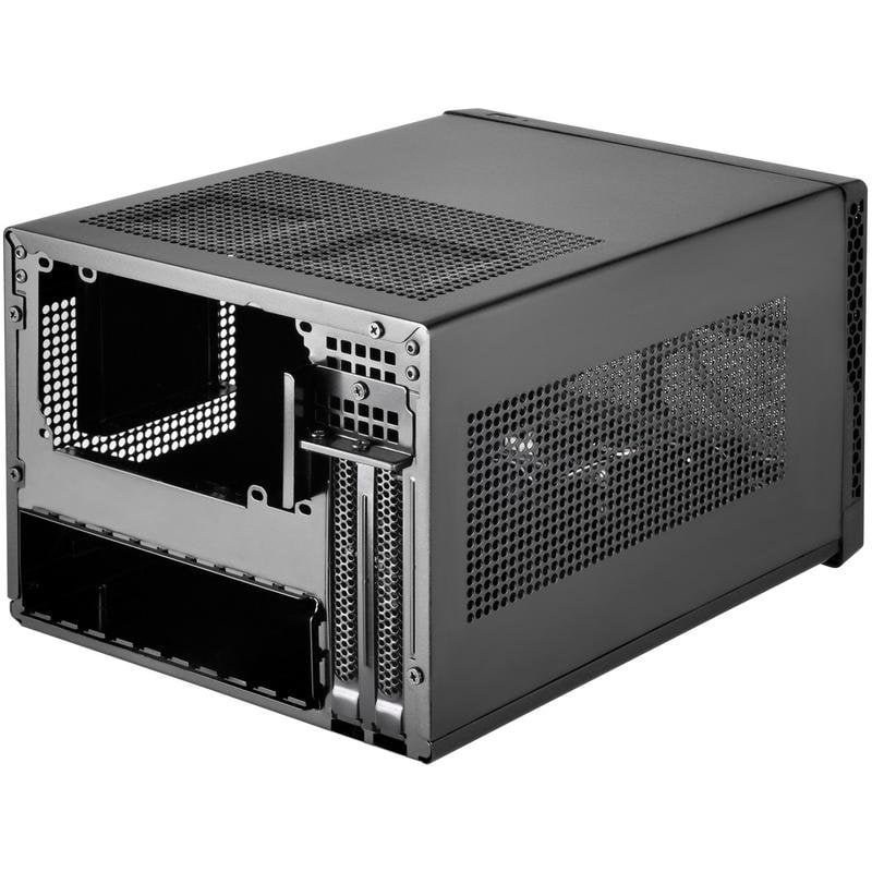 Tour SilverStone SG13B-Q Mini ITX Noir Compacte Sans Alimentation