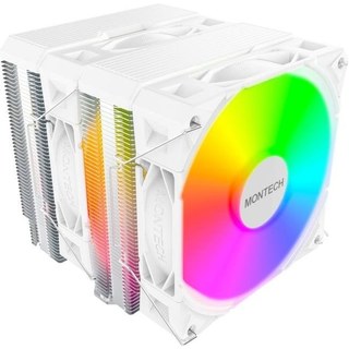 Refrigeration Air Montech Socket AM4 AM5 LGA1700 120 mm NX600 ARGB Double Ventilateur LED RGB