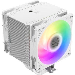 Refrigeration Air Scythe Socket Intel AMD 120 mm Mugen 6 Dual Fan ARGB Blanc