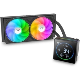 Refrigeración Líquida Thermaltake TH240-S V3 ARGB 240 mm 2 Ventiladores Display LCD