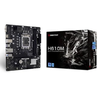 Carte mère Biostar H610MHP 2.0 Intel H610 LGA 1700 DDR4 Micro ATX M.2 Gigabit