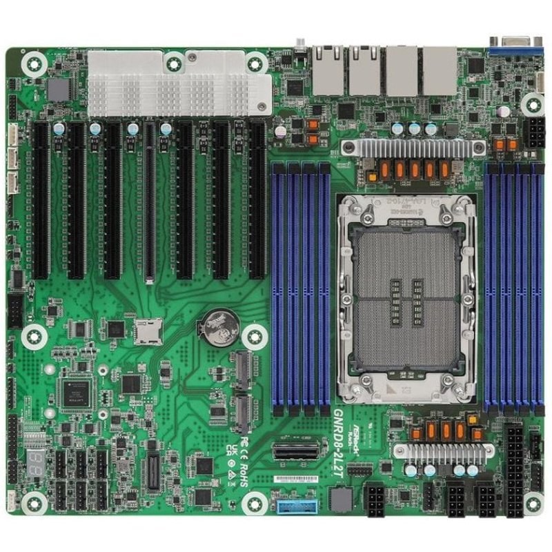 Carte mère AsRock GNRD8-2L2T Intel CEB LGA4710 DDR5 Xeon PCIe 5.0 M.2 Dual LAN IPMI