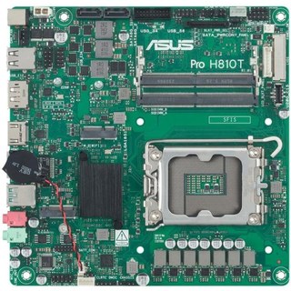 Carte mère ASUS Pro H810T-CSM H810 LGA1851 DDR5 Thin Mini ITX M.2 Gigabit
