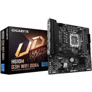 Carte mère Gigabyte H610M D3H Wi-Fi Intel H610 LGA1700 DDR4 Micro ATX Wi-Fi 5 M.2 RGB