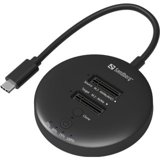 Station d accueil Sandberg 136-72 USB 3.2 Cloner Dock M.2 NVMe 20 Gbps
