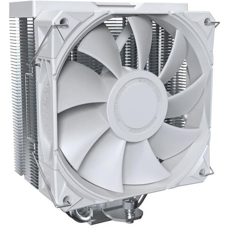 Refrigeration Air Montech Socket LGA1700 AM5 120 mm NX400 Blanc 4 Heatpipes