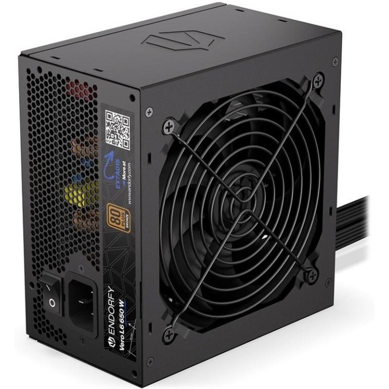Fuente de Alimentación Endorfy Vero L6 650W Certificación 80 PLUS Bronze ATX
