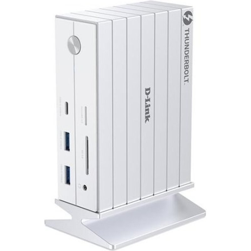 Station d'accueil D-Link DUF-E01 Thunderbolt 4,8K 135 W blanc SD