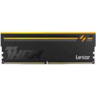 Mémoire RAM Lexar THOR RGB 2ND Gen 32 Go 2X16GO DDR5 6000 MHz CL38 RGB AMD EXPO Intel XMP Noir