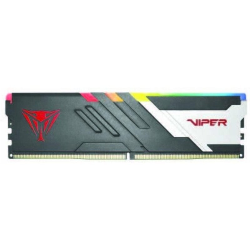 Mémoire RAM Patriot Viper Venom 16 Go 1X16GO DDR5 5600 MHz CL36 Intel XMP RGB Noir Blanc