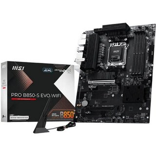 Carte mère MSI PRO B850-S EVO Wi-Fi B850 AM5 DDR5 ATX Wi-Fi 7 PCIe 5.0 RAID