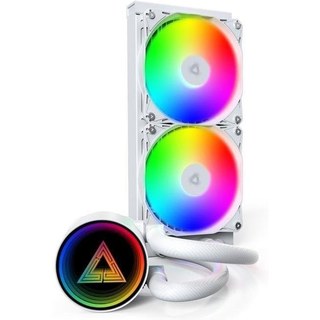 Refrigeración Líquida Montech LightFlow ARGB 240 mm 2 Ventiladores Blanc