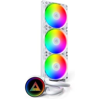 Refrigeración Líquida Montech LightFlow ARGB 360 mm 3 Ventiladores RGB Blanc
