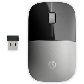 Souris HP Z3700 sans fil RF 1200 DPI argent ambidextre design ultrafin