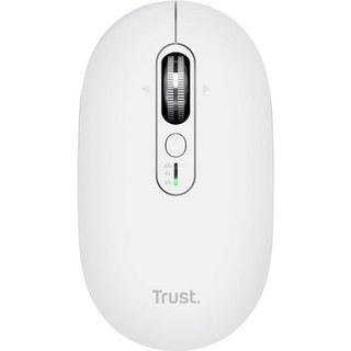 Souris Trust Seron Slim Multi Bluetooth RF 3200DPI Blanc Silencieux
