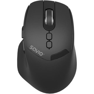 Souris Savio MB-06 Bluetooth 3800DPI Noir Ambidextre USB-C Sans Fil