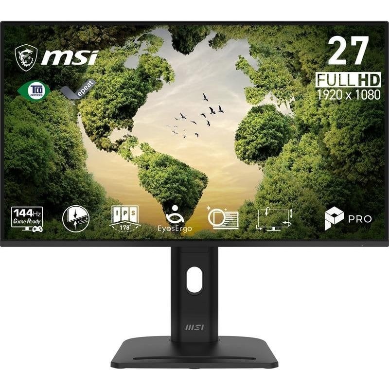 Écran PC MSI Pro MP275PGN E14 27" Full HD 144 Hz IPS Hauteur Ajustable