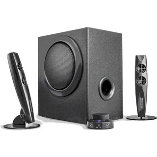 Enceintes Wavemaster 2.1 Bluetooth 46W avec subwoofer et contrôle des basses