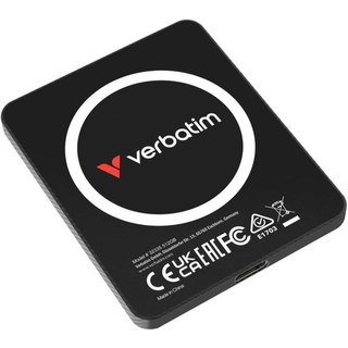Disque Dur Verbatim SnapBack Ultra Slim 512 Go SSD USB-C 2050MB/s Ultra Fin