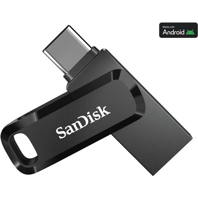 Clé USB SanDisk Ultra Dual Drive Go 2 To USB-A USB-C 400MB/s Noir