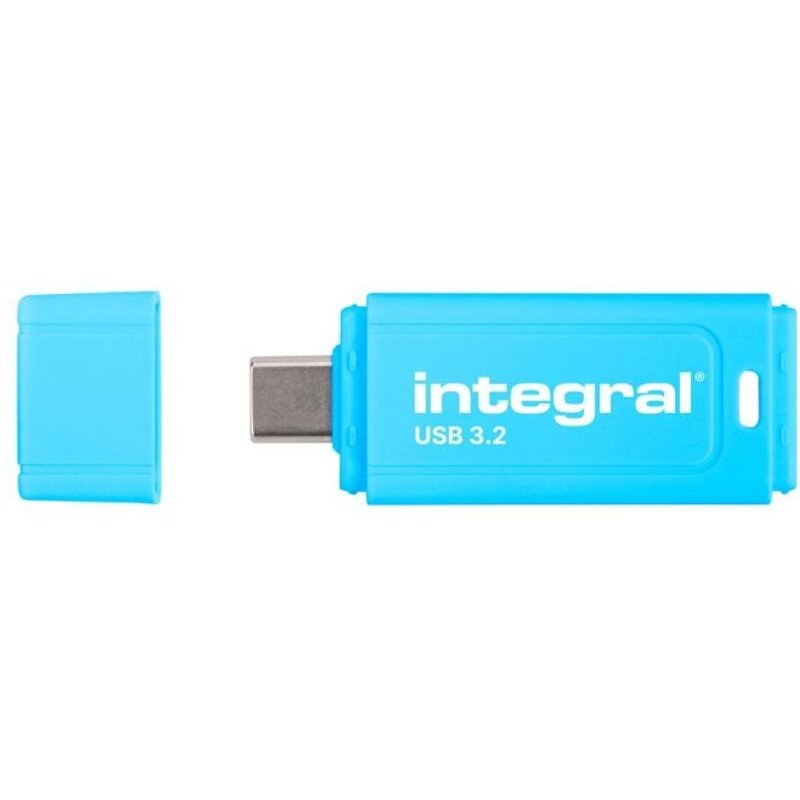 integral-brand Clé USB Integral Neon-C 128 Go USB-C 150MB/s Noir